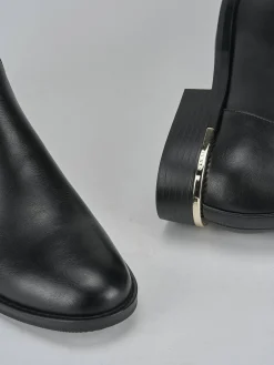 Sale Stivali tacco 2cm pelle Donna Stivali Tacco Basso