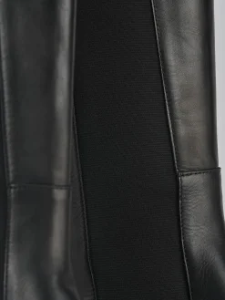 Clearance Stivali tacco 2cm pelle Donna Stivali Tacco Basso