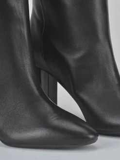 Best Stivali tacco 5cm pelle Donna Stivali Tacco Alto