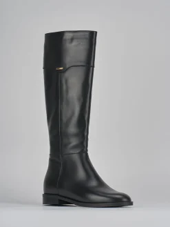 Online Stivali tacco 2cm pelle Donna Stivali Tacco Basso