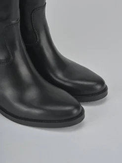 Best Stivali tacco 2cm pelle Donna Stivali Tacco Basso