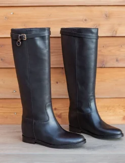 Best Stivali tacco 2cm pelle Donna Stivali Tacco Basso