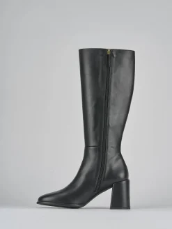 Online Stivali tacco 7cm pelle Donna Stivali Tacco Alto