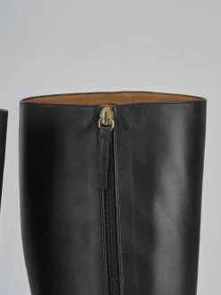 Online Stivali tacco 7cm pelle Donna Stivali Tacco Alto