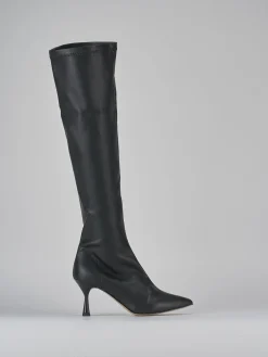 Best Stivali tacco 7cm pelle Donna Stivali Tacco Alto