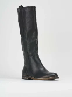 Online Stivali tacco 1cm pelle Donna Stivali Tacco Basso