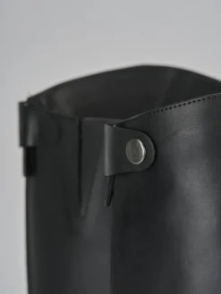 Online Stivali tacco 3cm pelle Donna Stivali Tacco Basso