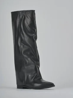 Discount Stivali tacco 2cm pelle Donna Stivali Tacco Basso