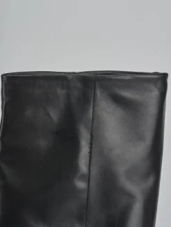 Discount Stivali tacco 2cm pelle Donna Stivali Tacco Basso