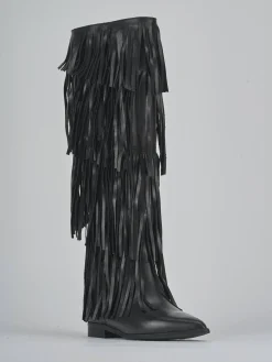 Online Stivali tacco 2cm pelle Donna Stivali Tacco Basso