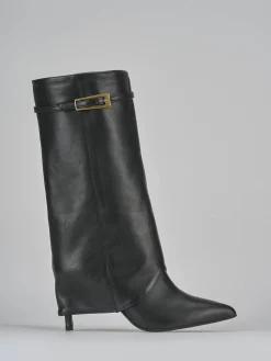 Best Stivali tacco 9cm pelle Donna Stivali Tacco Alto