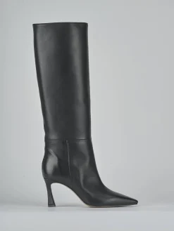 Online Stivali tacco 8cm pelle Donna Stivali Tacco Alto