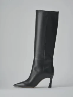 Online Stivali tacco 8cm pelle Donna Stivali Tacco Alto