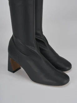 Online Stivali tacco 9cm pelle Donna Stivali Tacco Alto