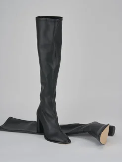 Online Stivali tacco 8cm pelle Donna Stivali Tacco Alto