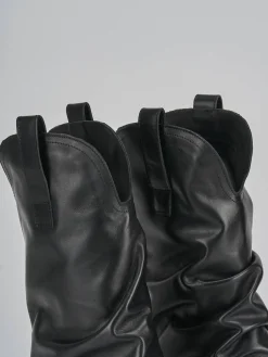 Discount Stivali tacco 5cm pelle Donna Stivali Tacco Alto