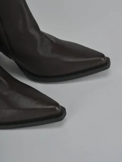 Online Stivali tacco 8cm pelle Donna Stivali Tacco Alto