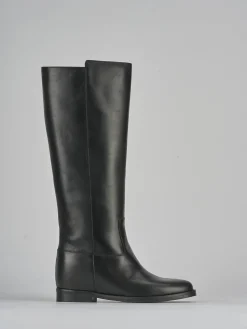 Discount Stivali tacco 2cm pelle Donna Stivali Tacco Basso