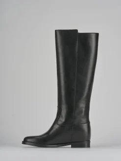 Discount Stivali tacco 2cm pelle Donna Stivali Tacco Basso