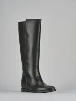 Discount Stivali tacco 2cm pelle Donna Stivali Tacco Basso