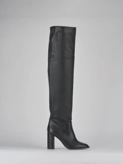 Online Stivali tacco 8cm pelle Donna Stivali Tacco Alto