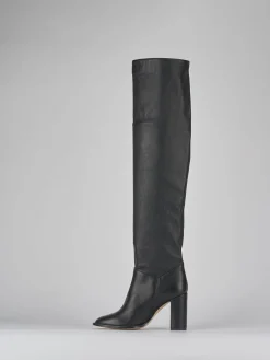 Online Stivali tacco 8cm pelle Donna Stivali Tacco Alto