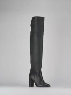 Online Stivali tacco 8cm pelle Donna Stivali Tacco Alto