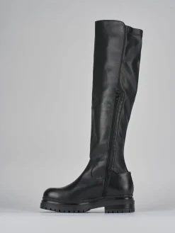 Discount Stivali tacco 3cm pelle Donna Stivali Tacco Basso