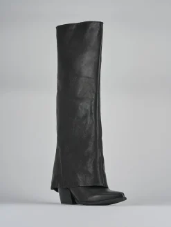 Discount Stivali tacco 6cm pelle Donna Stivali Tacco Alto