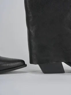 Discount Stivali tacco 6cm pelle Donna Stivali Tacco Alto