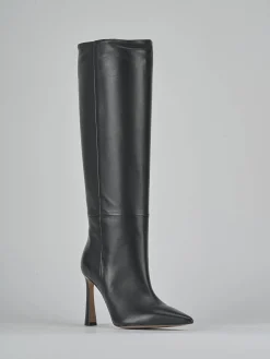 Discount Stivali tacco 9cm pelle Donna Stivali Tacco Alto