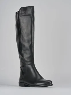 Online Stivali tacco 2cm pelle Donna Stivali Tacco Basso