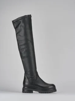 Online Stivali tacco 3cm pelle Donna Stivali Tacco Basso