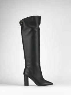 Best Stivali tacco 9cm pelle Donna Stivali Tacco Alto