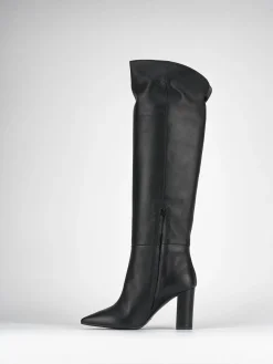 Best Stivali tacco 9cm pelle Donna Stivali Tacco Alto