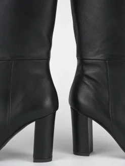 Best Stivali tacco 9cm pelle Donna Stivali Tacco Alto