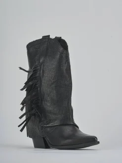 Online Stivali tacco 7cm pelle Donna Stivali Tacco Alto