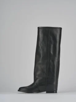 Best Stivali tacco 2cm pelle Donna Stivali Tacco Basso