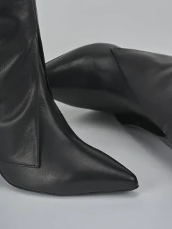 Best Stivali tacco 8cm pelle Donna Stivali Tacco Alto