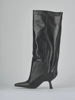 New Stivali tacco 7cm pelle Donna Stivali Tacco Alto