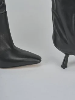 New Stivali tacco 7cm pelle Donna Stivali Tacco Alto