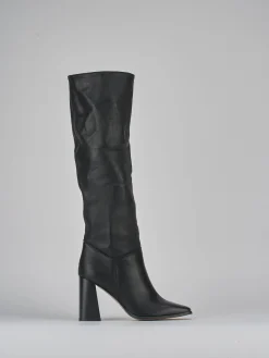 Hot Stivali tacco 9cm pelle Donna Stivali Tacco Alto