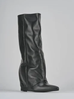 New Stivali tacco 9cm pelle Donna Stivali Tacco Alto