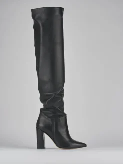 Online Stivali tacco 9cm pelle Donna Stivali Tacco Alto