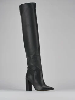 Online Stivali tacco 9cm pelle Donna Stivali Tacco Alto