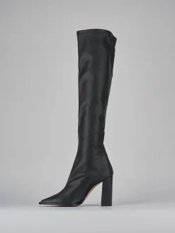 Discount Stivali tacco 9cm pelle Donna Stivali Tacco Alto