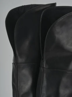 Stivali tacco 8cm pelle Donna Stivali Tacco Alto