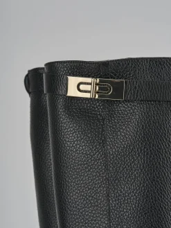 Best Stivali tacco 2cm pelle Donna Stivali Tacco Basso