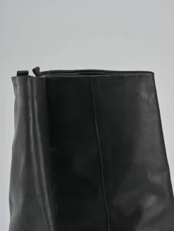 Hot Stivali tacco 3cm pelle Donna Stivali Tacco Basso