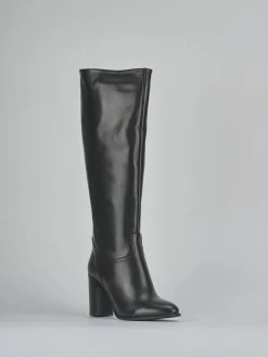 Sale Stivali tacco 8cm pelle Donna Stivali Tacco Alto